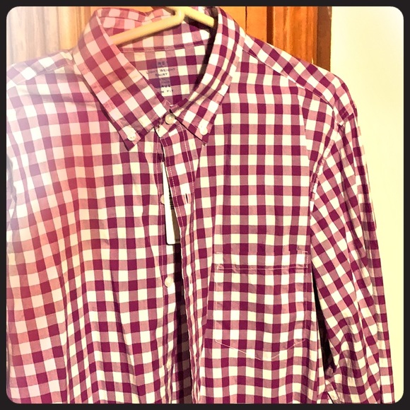 J. Crew Other - Violet JCrew gingham shirt